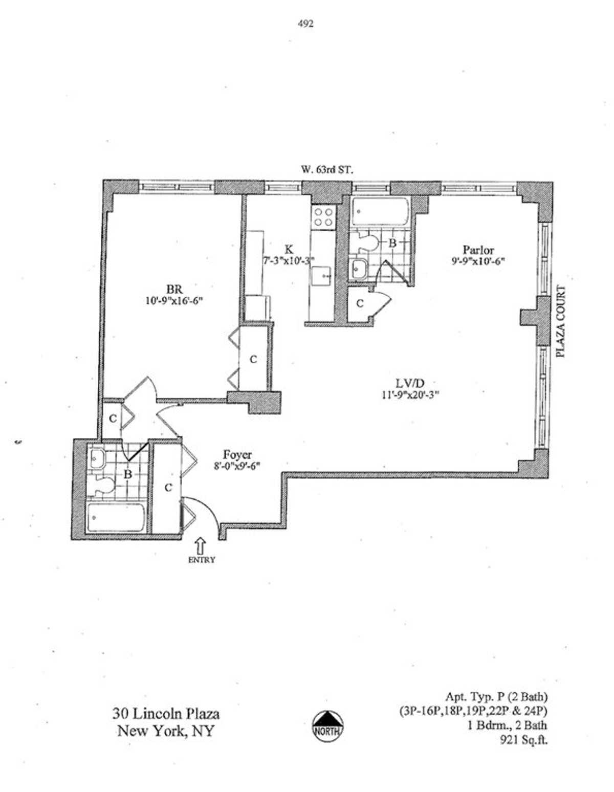 Photo for 30 Lincoln Plaza - 30 West 63rd Street Condominium in Upper West Side, Manhattan