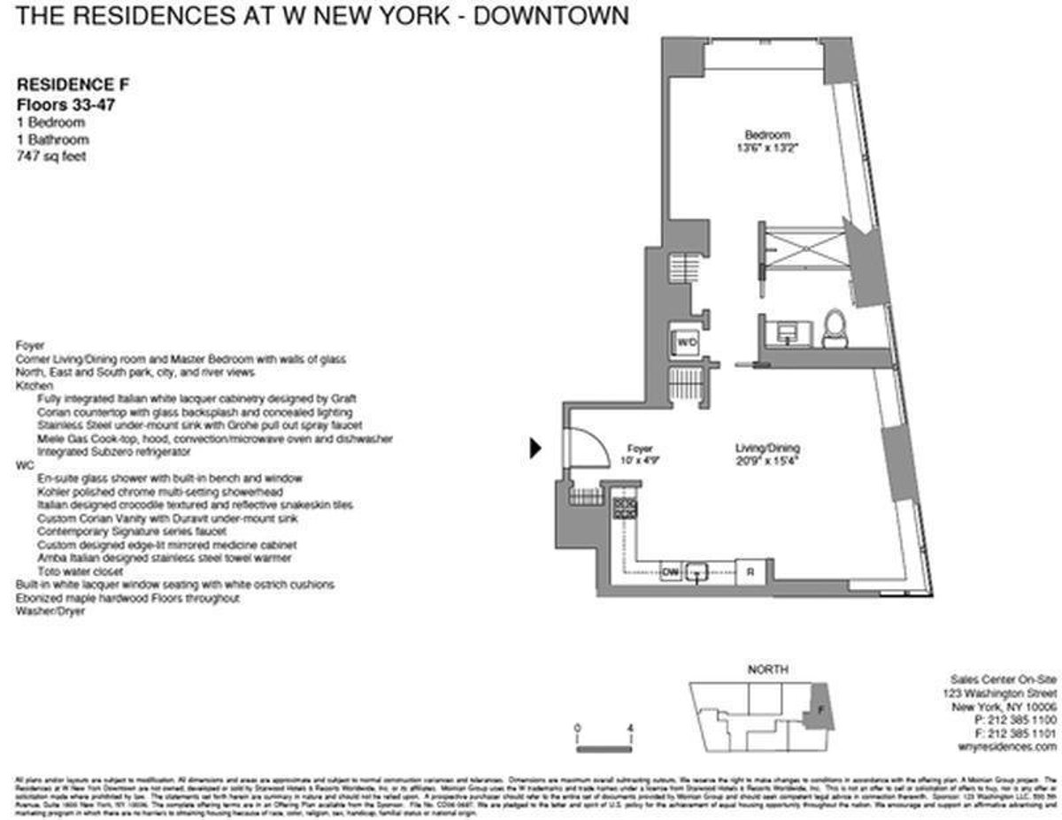 Photo for W Downtown Hotel & Residences - 123 Washington Street Condominium in Financial District, Manhattan